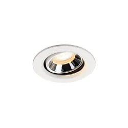 ceiling recessed luminaire NUMINOS® MOVE XS swivelling, suitable for VDU workstation IP20, white dimmable