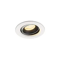 Plafondinbouwarmatuur NUMINOS® MOVE XS draaibaar, geschikt voor beeldschermwerkstations IP20, wit dimbaar