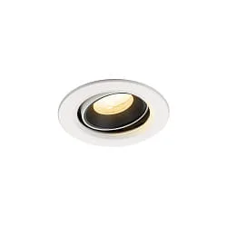 Plafondinbouwarmatuur NUMINOS® MOVE XS draaibaar, geschikt voor beeldschermwerkstations IP20, wit dimbaar