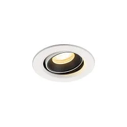Plafondinbouwarmatuur NUMINOS® MOVE XS draaibaar, geschikt voor beeldschermwerkstations IP20, wit dimbaar
