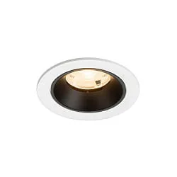 ceiling recessed luminaire NUMINOS® S suitable for VDU workstation IP20, black, white dimmable
