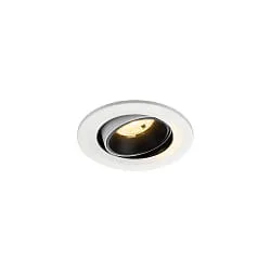 Plafondinbouwarmatuur NUMINOS® MOVE S draaibaar, geschikt voor beeldschermwerkstations IP20, zwart, wit dimbaar