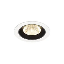 ceiling recessed luminaire NUMINOS® M suitable for VDU workstation IP20, black, white dimmable