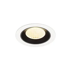 ceiling recessed luminaire NUMINOS® M suitable for VDU workstation IP20, black, white dimmable