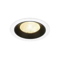 ceiling recessed luminaire NUMINOS® L suitable for VDU workstation IP20, black, white dimmable
