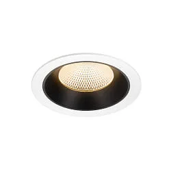ceiling recessed luminaire NUMINOS® XL suitable for VDU workstation IP20, black, white dimmable