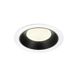 ceiling recessed luminaire NUMINOS® XL suitable for VDU workstation IP20, black, white dimmable