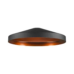 Lampenkap LALU® TETRA 36, brons, zwart