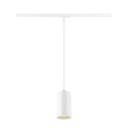 1-fase pendelarmatuur ASTO TUBE met lamphouder GU10 IP20, wit