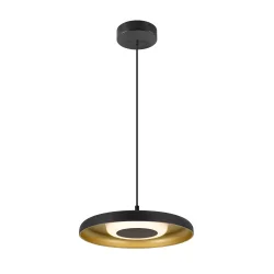 Pendelarmatuur MOTUNA PD PHASE IP20, goud, zwart dimbaar