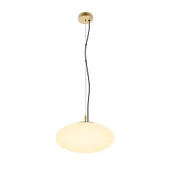 Pendelarmatuur OLYPSO 40 E27 IP20, goud dimbaar
