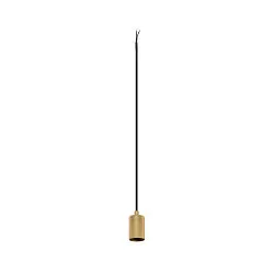 Pendelarmatuur FITU PD RIBBED E27 IP20, goud dimbaar