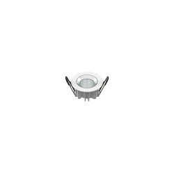 Plafondinbouwarmatuur DOWNLIGHT P 84 DALI stijf, DALI aanstuurbaar, slagvast, bekabeld IP54, wit dimbaar