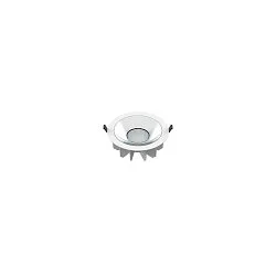 Plafondinbouwarmatuur DOWNLIGHT P 230 DALI stijf, DALI aanstuurbaar, slagvast, bekabeld IP54, wit dimbaar