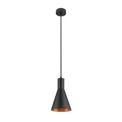 Pendelarmatuur LALU® SET CONE 15 E27 IP20, zwart dimbaar