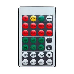 Afstandsbediening BATTEN P / PIR-SENSOR-CONTROL programmeerbaar, multicolor, zwart