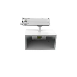 3-fase Spot TRACKSPOT P draaibaar IP20, wit 
