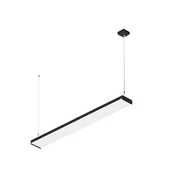 Pendelarmatuur WORKLIGHT P LINE 150 geschikt voor beeldschermwerkstations IP20, zwart dimbaar