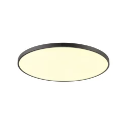 Plafondarmatuur MEDO 2 SLIM 80 CL DALI DALI aanstuurbaar, UGR < 19 IP20, zwart dimbaar