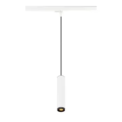 3-fase Pendelarmatuur GRIP! L 3PH PD QPAR51 met Lamphouder GU10 IP20, zwart, wit