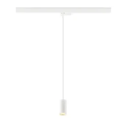 3-fase Pendelarmatuur PENDELLEUCHTE ENOLA 2.0 M 3PH PD SINGLE GU10 PAR11 1-vlams, met Lamphouder GU10 IP20, wit