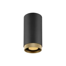 Onbouwdownlight GRIP! L CL QPAR51 stijf, met Lamphouder GU10 IP20, goud, zwart