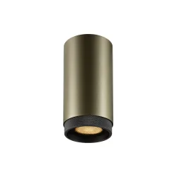Onbouwdownlight GRIP! L CL QPAR51 stijf, met Lamphouder GU10 IP20, brons, zwart