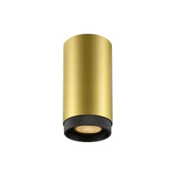 Onbouwdownlight GRIP! L CL QPAR51 stijf, met Lamphouder GU10 IP20, goud, zwart