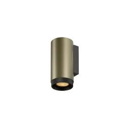 Wandarmatuur GRIP! L WL UP OR DOWN 1-vlams, direct GU10 IP20, brons, zwart