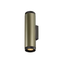 Wandarmatuur GRIP! L WL UP/DOWN up / down, 2-vlams, direct / indirect GU10 IP20, brons, zwart