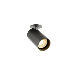 halfverzonken spot ENOLA 2.0 M RL SINGLE GU10 QPAR51 1-vlams, met Lamphouder GU10 IP20, zwart