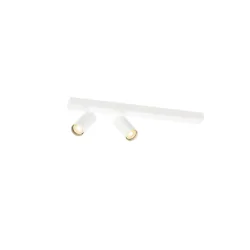 ceiling luminaire ENOLA 2.0 S CL DOUBLE PAR11 LONG 2 flames, long, asymmetrical, with lamp socket GU10 IP20, white