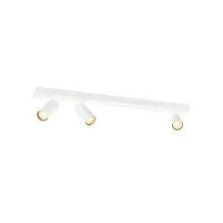 Plafondarmatuur ENOLA 2.0 S CL TRIPPLE PAR11 LONG 3-vlams, lang, asymmetrisch, met Lamphouder GU10 IP20, wit