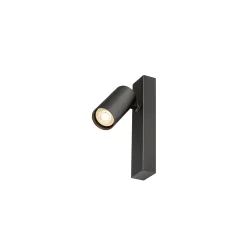 wall and ceiling luminaire ENOLA 2.0 S CW SINGLE PAR11 eckig 1 flame, square, with lamp socket GU10 IP20, black