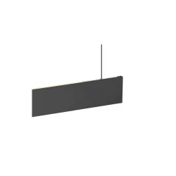 Pendelarmatuur LINIUS 150 PD PHASE ROSETTE met Plafondcup IP20, zwart dimbaar