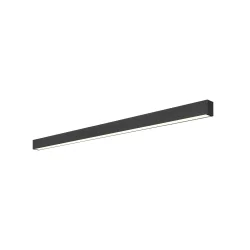 Wandarmatuur GLENOS® 2.0 CL 150CM DALI UGR22 IP20, zwart dimbaar