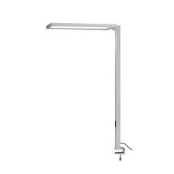 Tafelarmatuur WORKLIGHT 2.0 TL UP/DOWN met Touch-Dimmer, UGR < 13, met tabel klem IP20, grijs dimbaar