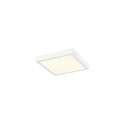Wand- en plafondarmatuur SENSER 2.0 30 CW SQUARE PHASE CCT hoekig, CCT Switch IP20, wit dimbaar
