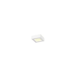 Wand- en plafondarmatuur SENSER 2.0 12 CW SQUARE DALI CCT hoekig, DALI aanstuurbaar, CCT Switch IP20, wit dimbaar