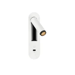 wall recessed luminaire GRIP! S WL DIM USB-C with switch, adjustable, with USB charging function IP20, bronze, black dimmable