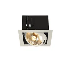 Plafondinbouwarmatuur KADUX 1 ES111 GU10, wit