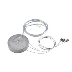 Suspension Set for 1-10V MEDO LED, 5-wire, silver grey