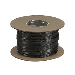 LOW-VOLTAGE WIRE, for TENSEO low-voltage wire system, 4mm², 100 m, black