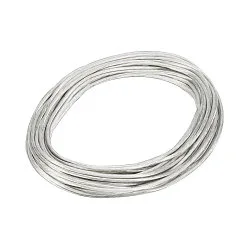 LOW-VOLTAGE WIRE, for TENSEO low-voltage wire system, 6mm², 20 m, white