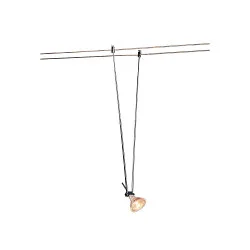 TELESKOP, Wire luminaire for TENSEO low-voltage wire system, QR-C51, chrome