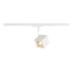 1-fase spot ALTRA DICE hoekig, Incl. 1-fase adapter GU10, wit