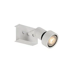 Spot PURI 1 met sierring GU10, wit