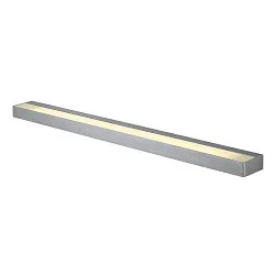 Wandarmatuur SEDO LED 21 up down, hoekig, lang IP20, aluminium geborsteld, gesatineerd 