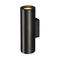 Wandarmatuur ENOLA B UP/DOWN GU10 IP20, zwart dimbaar