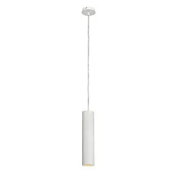 Pendelarmatuur ENOLA B PD-1 down, cilindrisch GU10 IP20, wit dimbaar